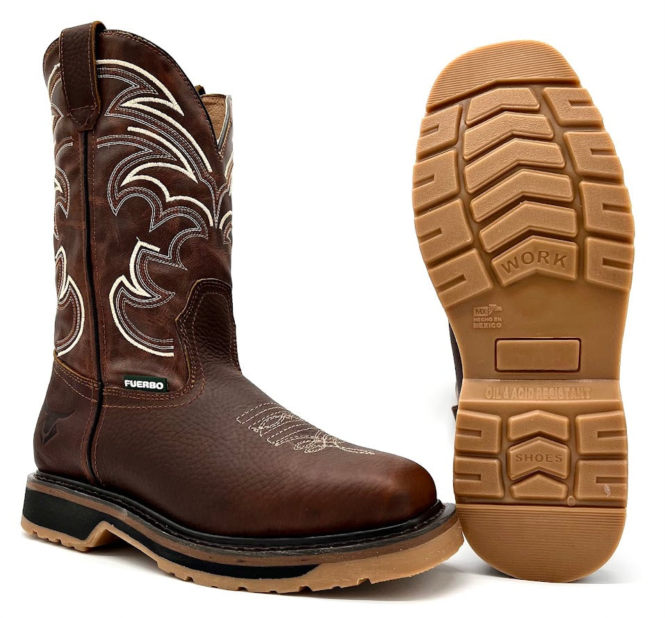 R-189 Bota Rodeo Trabajo Casco de Acero