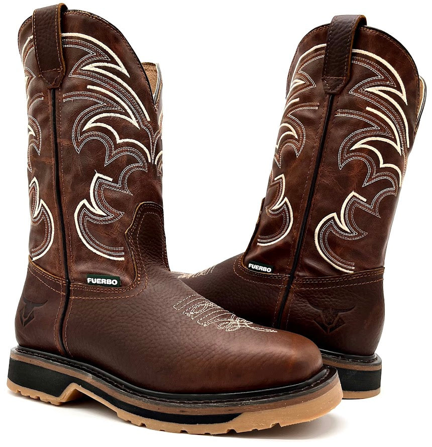 R-189 Bota Rodeo Trabajo Casco de Acero