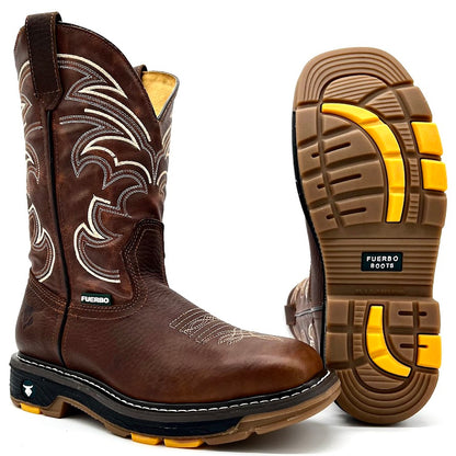R-189 Bota Rodeo Trabajo Casco de Acero