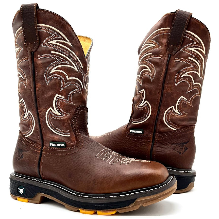 R-189 Bota Rodeo Trabajo Casco de Acero