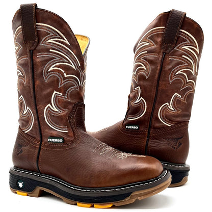 R-189 Bota Rodeo Trabajo Casco de Acero