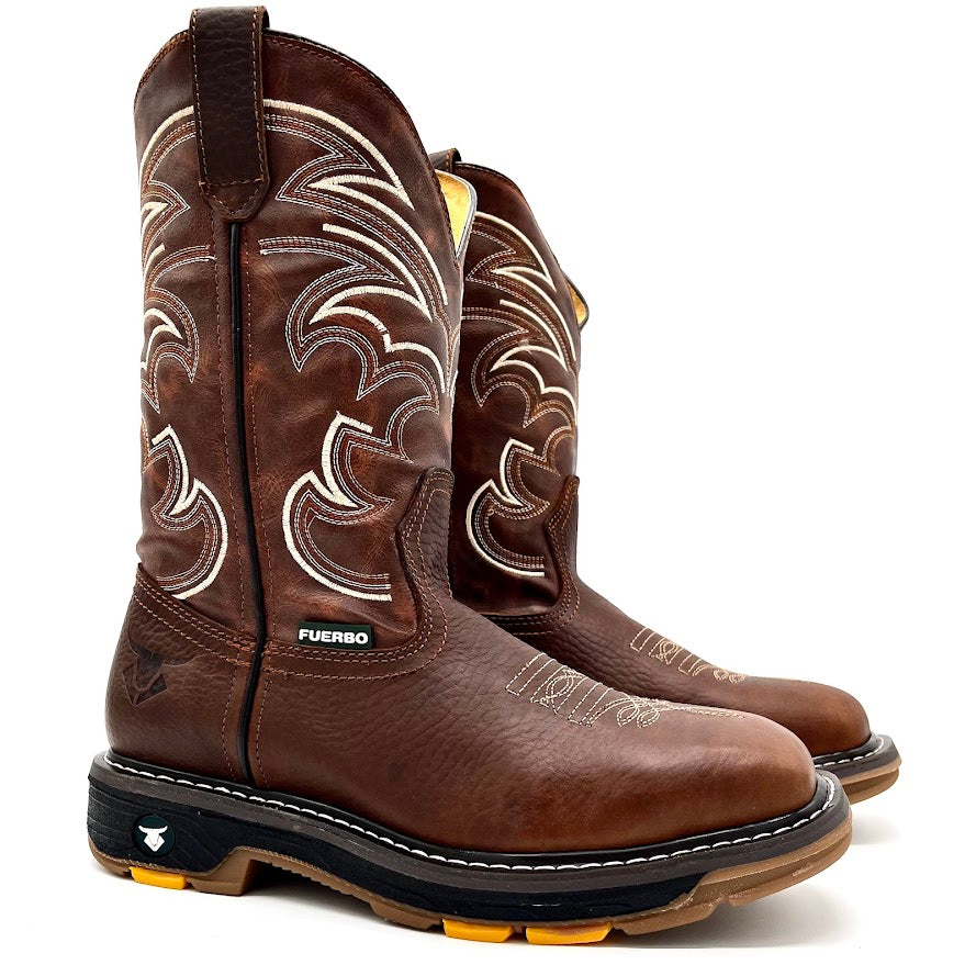 R-189 Bota Rodeo Trabajo Casco de Acero