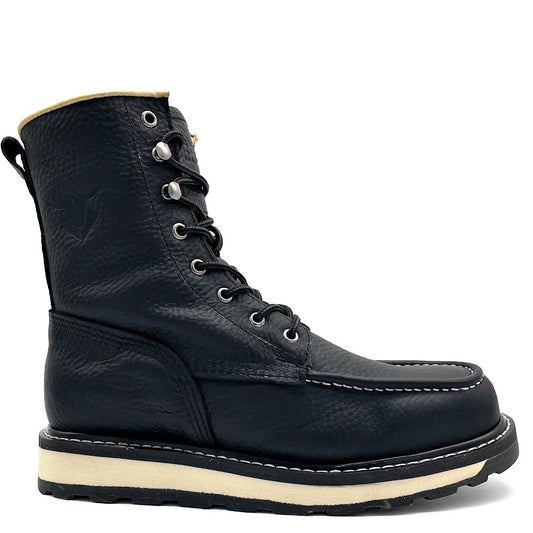 L-50 Negro 8-pulgadas Moc Toe