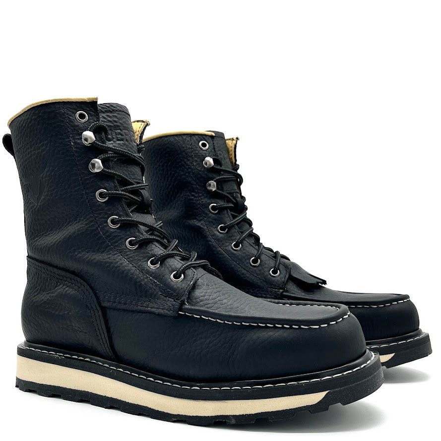 L-50 Negro 8-pulgadas Moc Toe