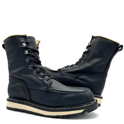 L-50 Negro 8-pulgadas Moc Toe