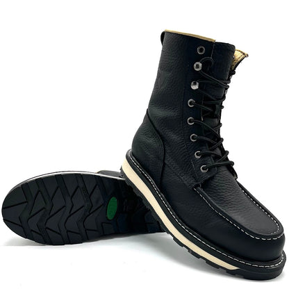 L-50 Negro 8-pulgadas Moc Toe